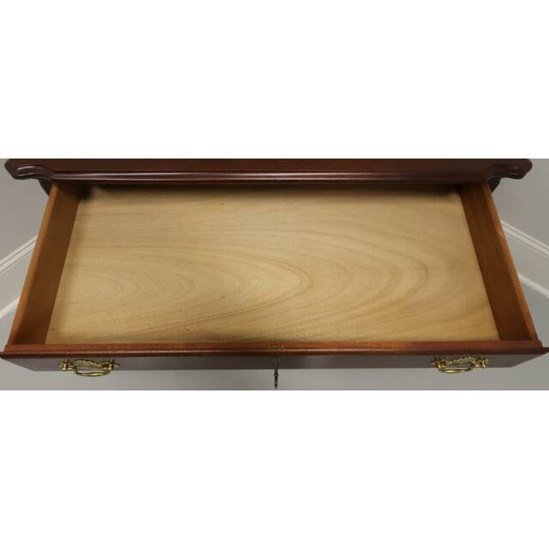 CRAFTIQUE Solid Mahogany Chippendale Lowboy Chest 3