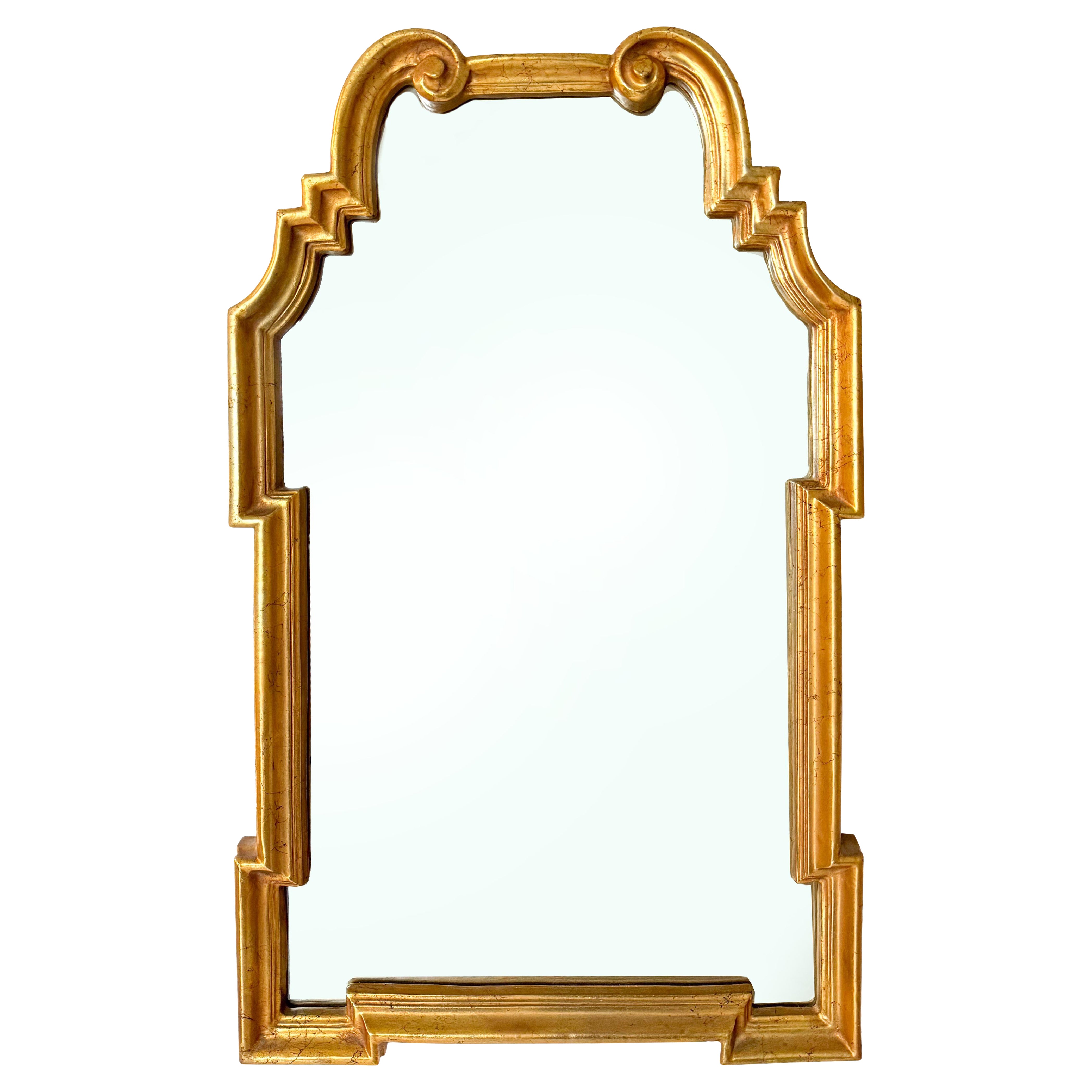 Vinatge Hollywood Regency LaBarge Style Giltwood Mirror
