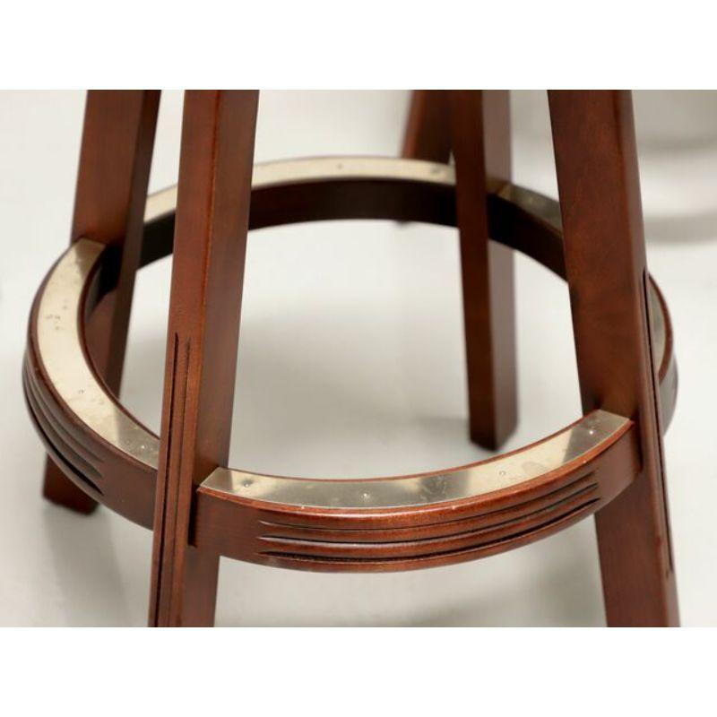 American MIKHAIL DARAFEEV 438 Bartender Swivel Gameroom Barstools - Set of 3