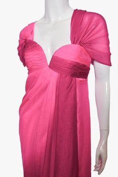 Vestito in seta Odicini Couture, anni '80