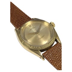 Vinatge Rolex Zephyr Ref 6582 18k Yellow Gold Automatic Wrist Watch