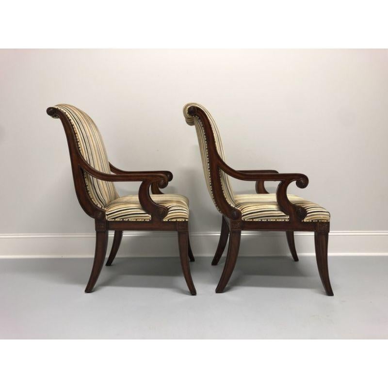 Contemporary THEODORE ALEXANDER Gabrielle French Provincial Armchairs - Pair