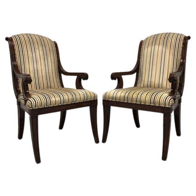 THEODORE ALEXANDER Gabrielle French Provincial Armchairs - Pair