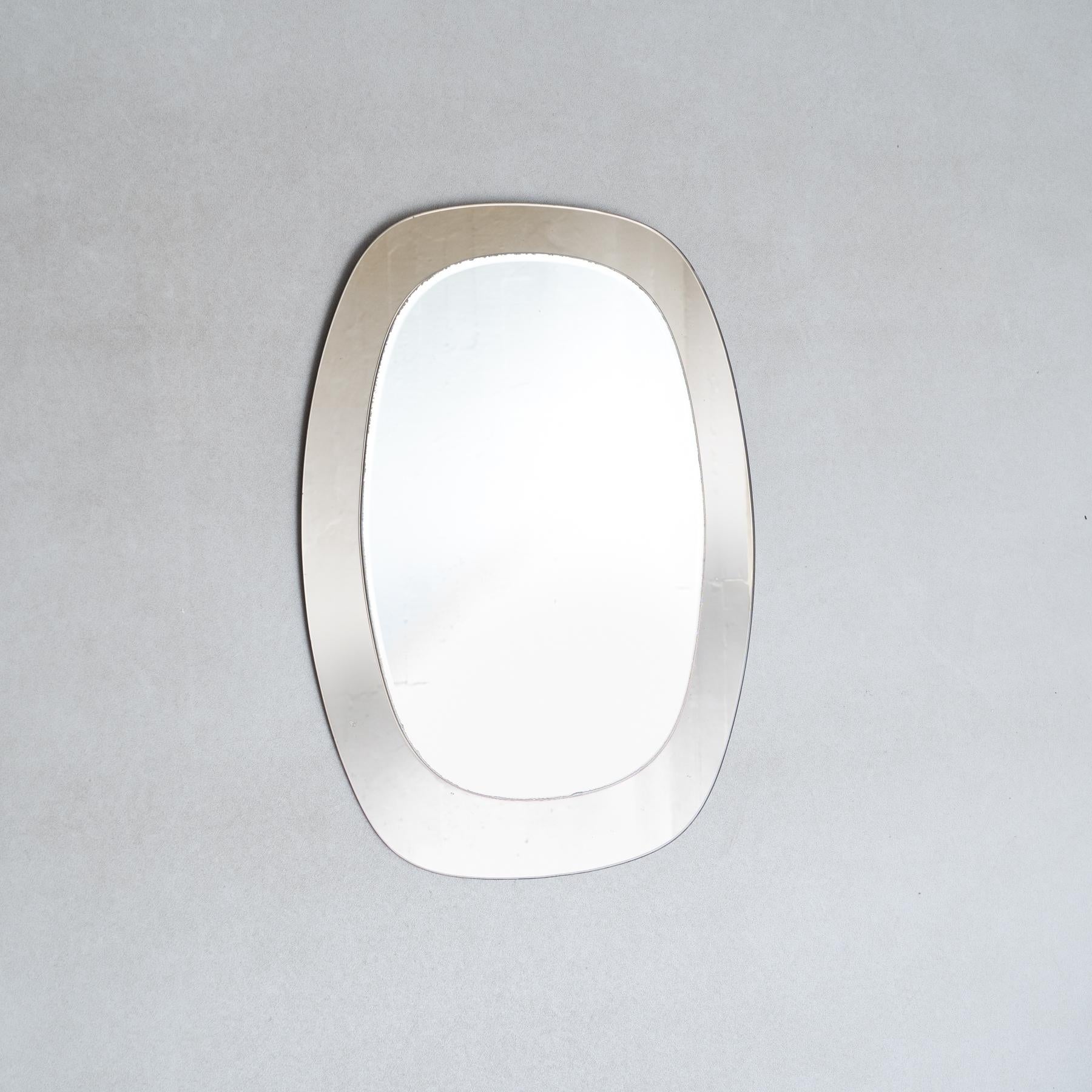Mid-Century Modern Miroir Vinatge XXème siècle Modernity Pop French, circa 1960 en vente