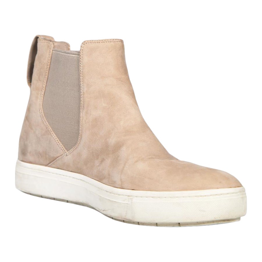 Vince Chelsea Bottines en daim beige Taille IT 37,5