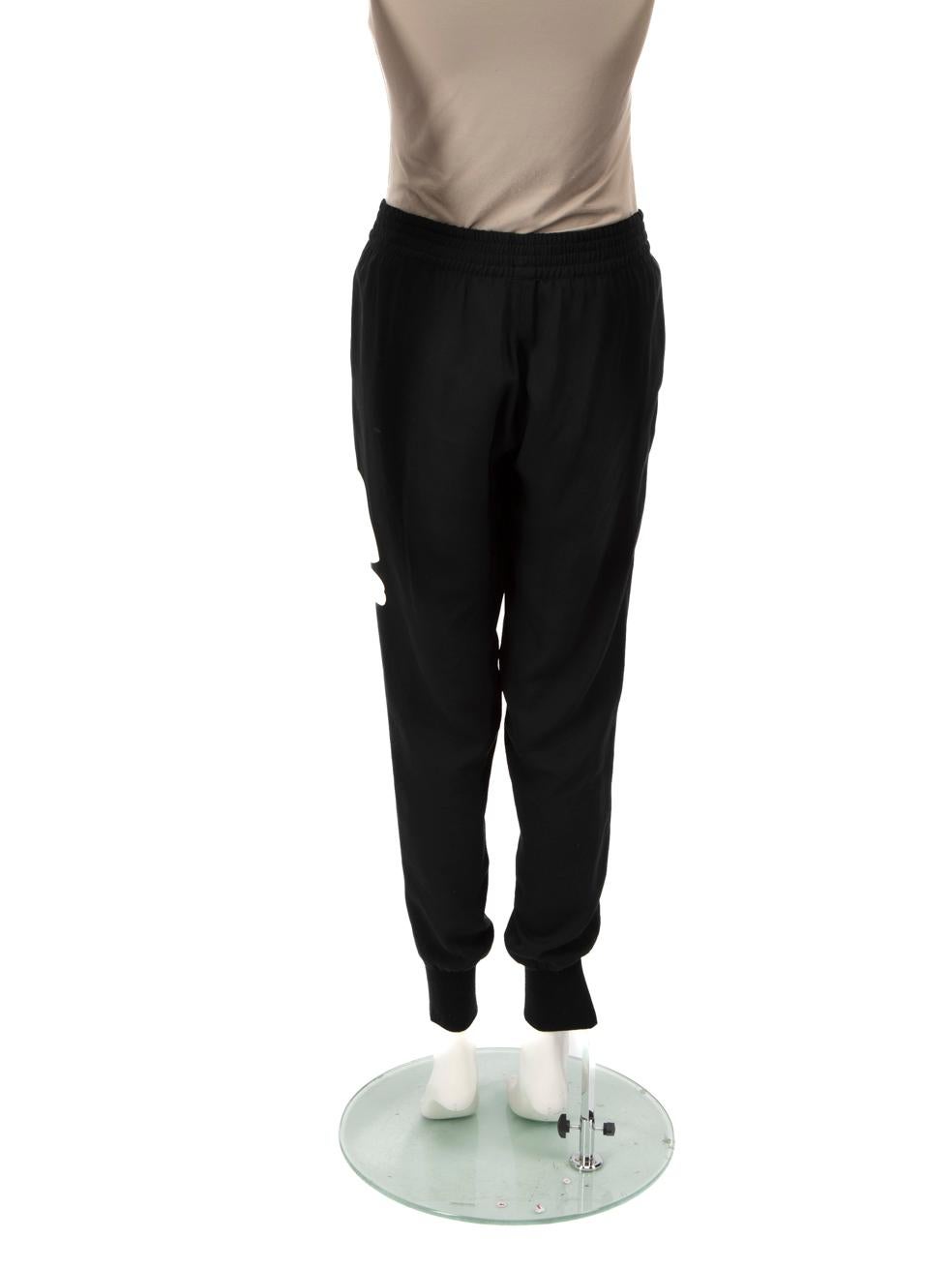 Nero Pantaloni elasticizzati neri Vince taglia XS in vendita