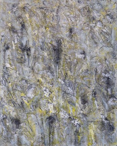 Flowers do not age honestly. Textued abstract painting, Acclaimed artist