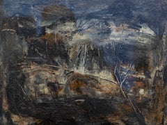 Terra scalza. Pittura astratta a tecnica mista Acclamato artista europeo
