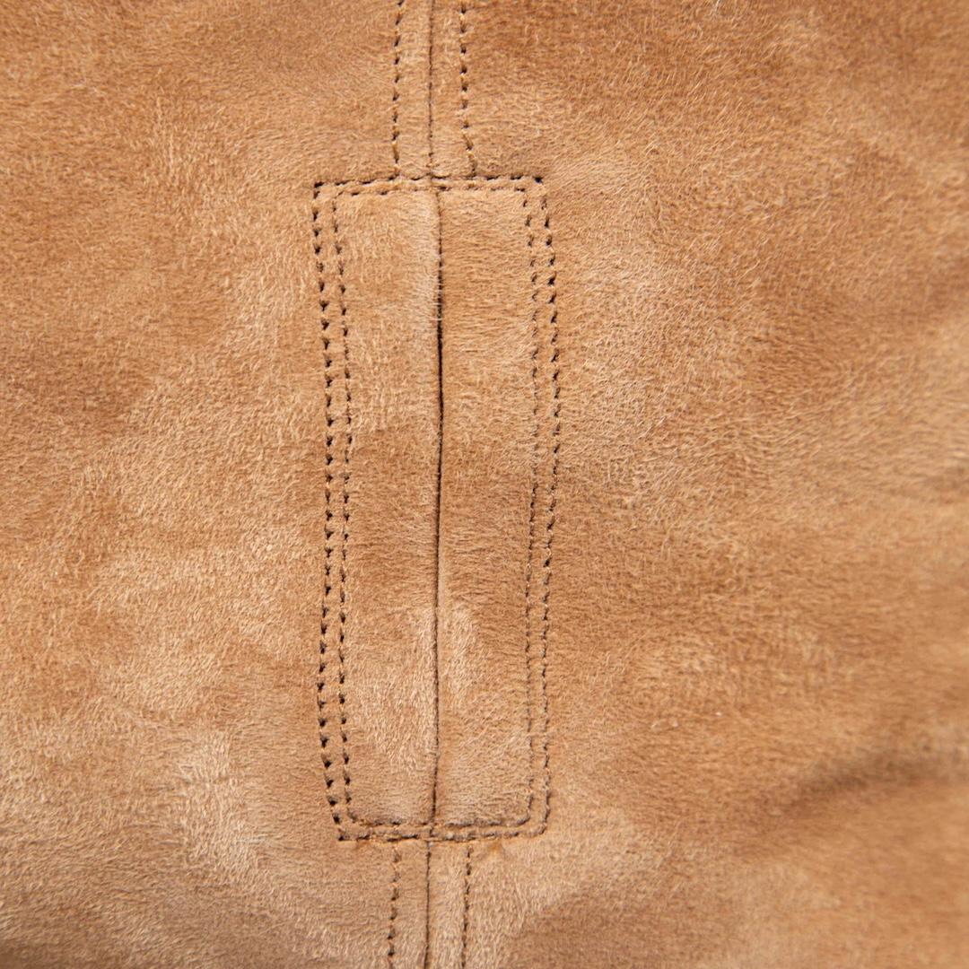 Vince Brown Suede Block Heel Boots Size US 7 Pour femmes en vente