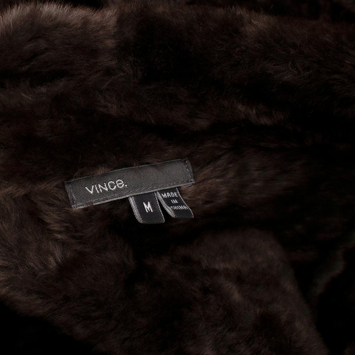 neutral faux fur hybrid padded coat