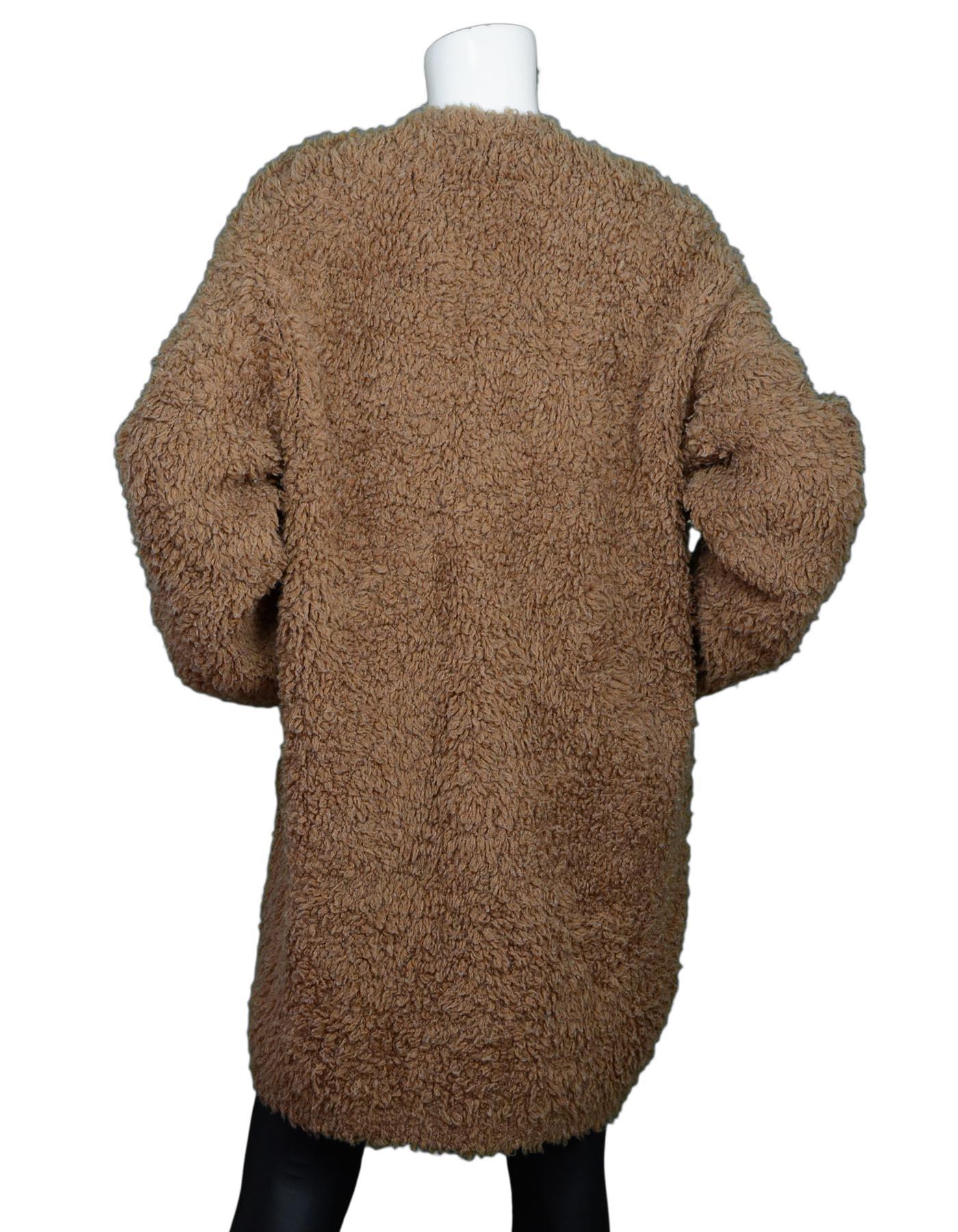 vince teddy cardigan
