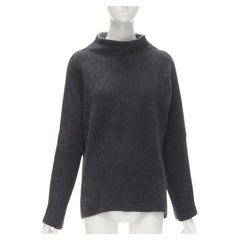 Jersey oversize de punto acanalado en mezcla de lana merina y cachemira VINCE XS