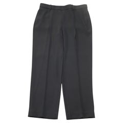 Jupe-culotte Vince à plis, en polyester noir