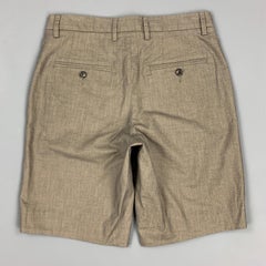 VINCE Size 28 Slate Cotton Zip Fly Shorts