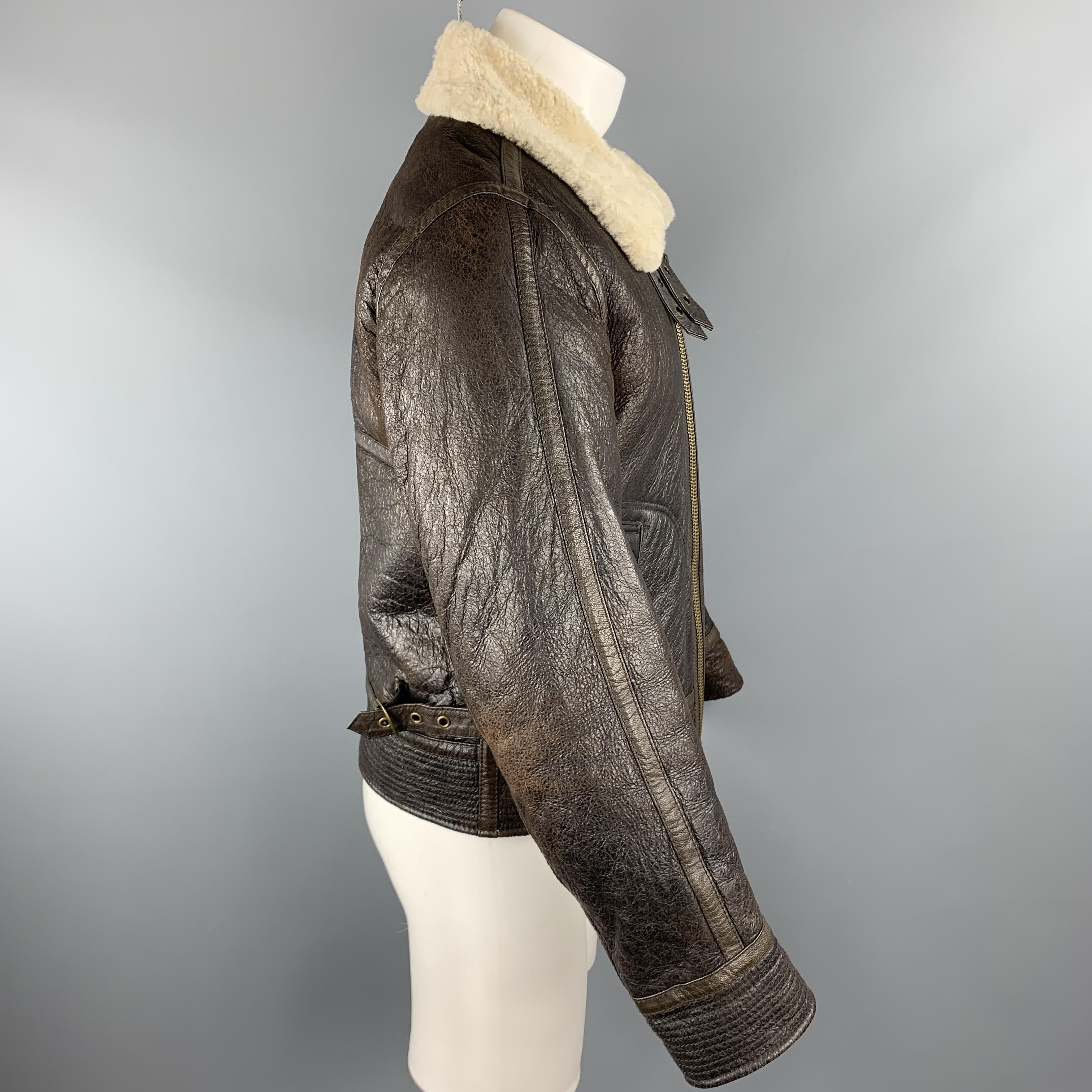 vince shearling jacket