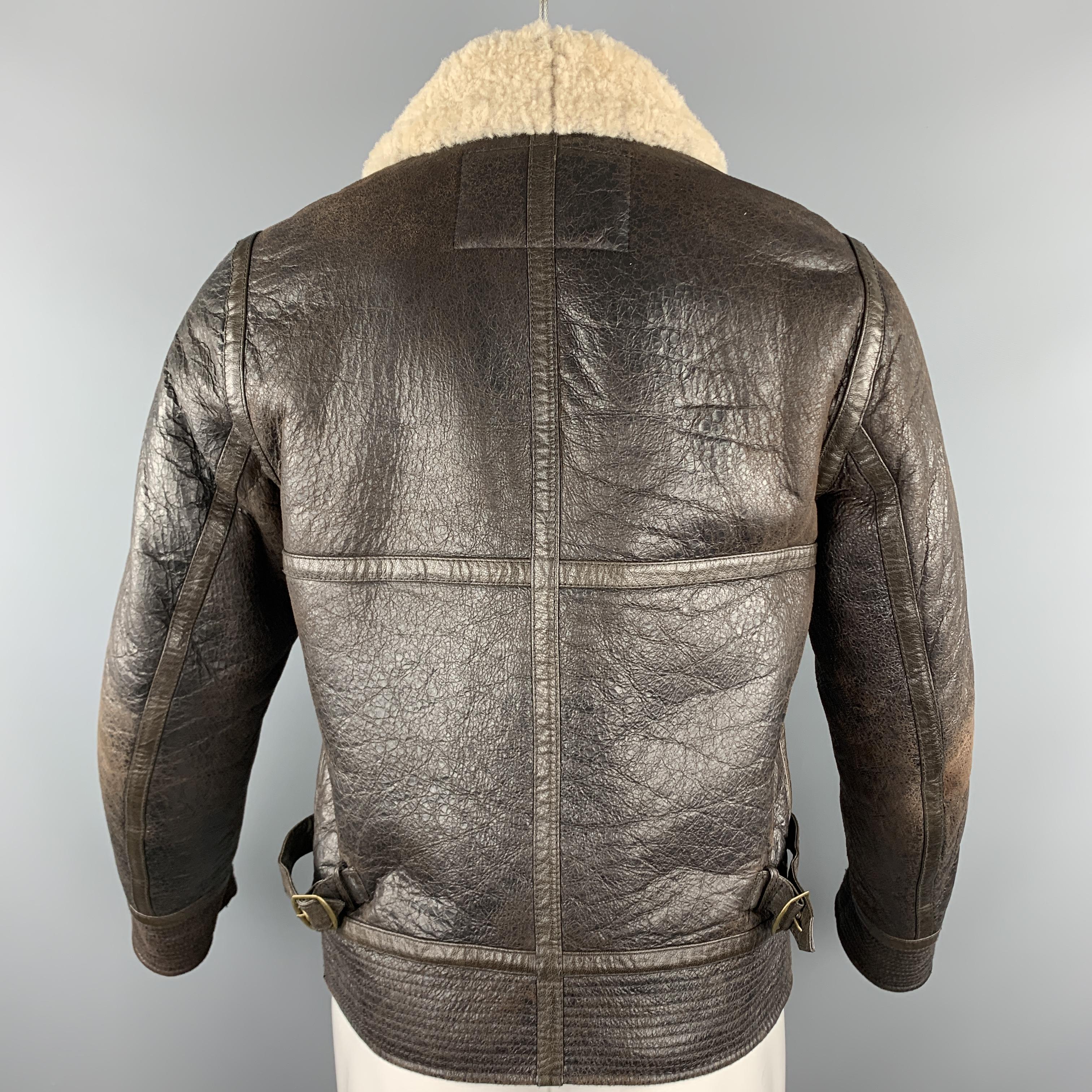 vince shearling coat