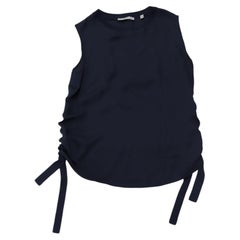 Camiseta sin mangas Vince de rayón azul marino