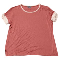 T-shirt Vince en jersey de coton rouge