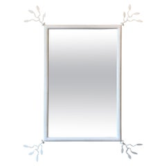 Miroir de Vincennes,  Plâtre blanc Finition.