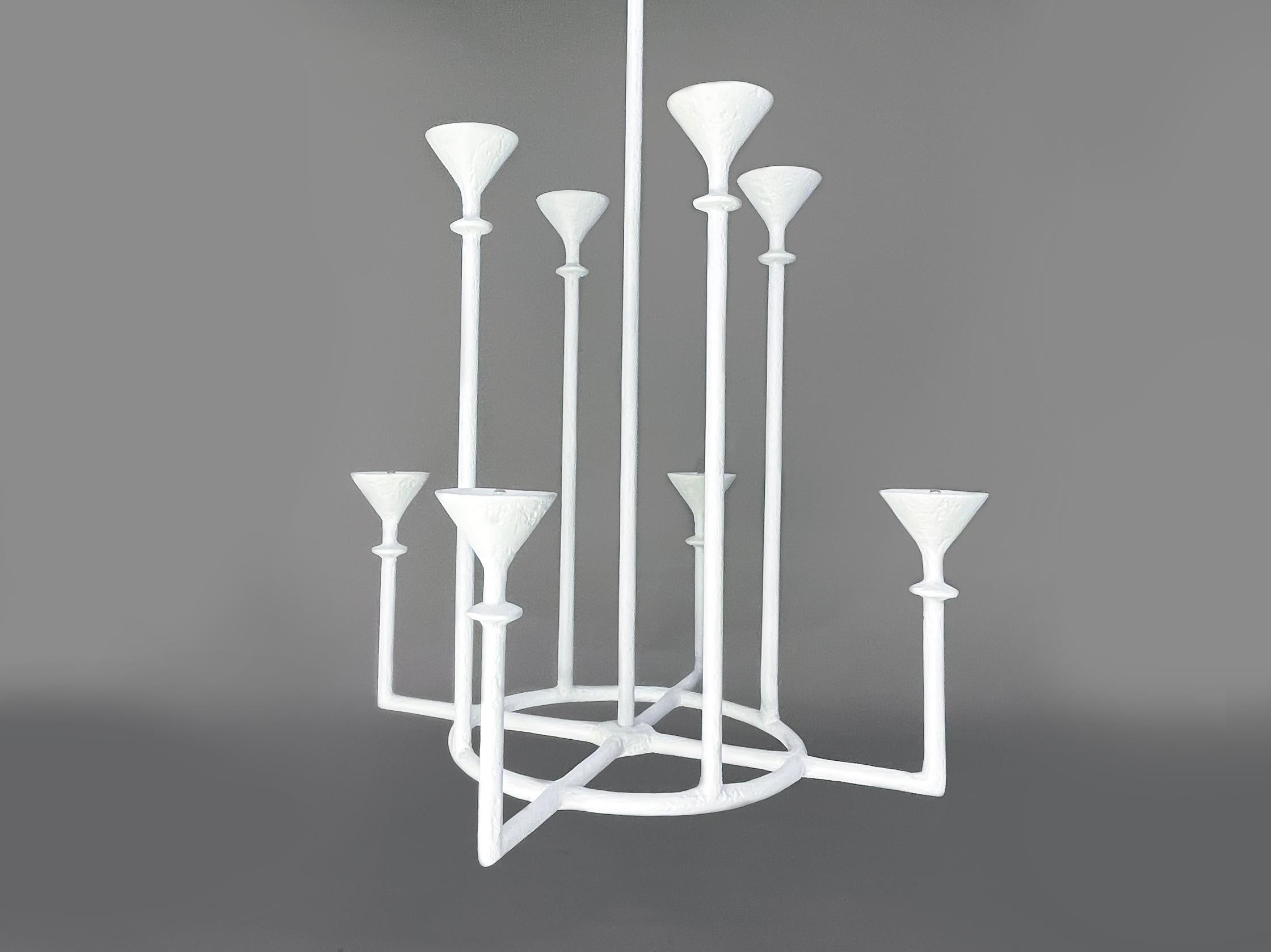 Organic Modern Vincennes Primo Chandelier, by Bourgeois Boheme Atelier For Sale