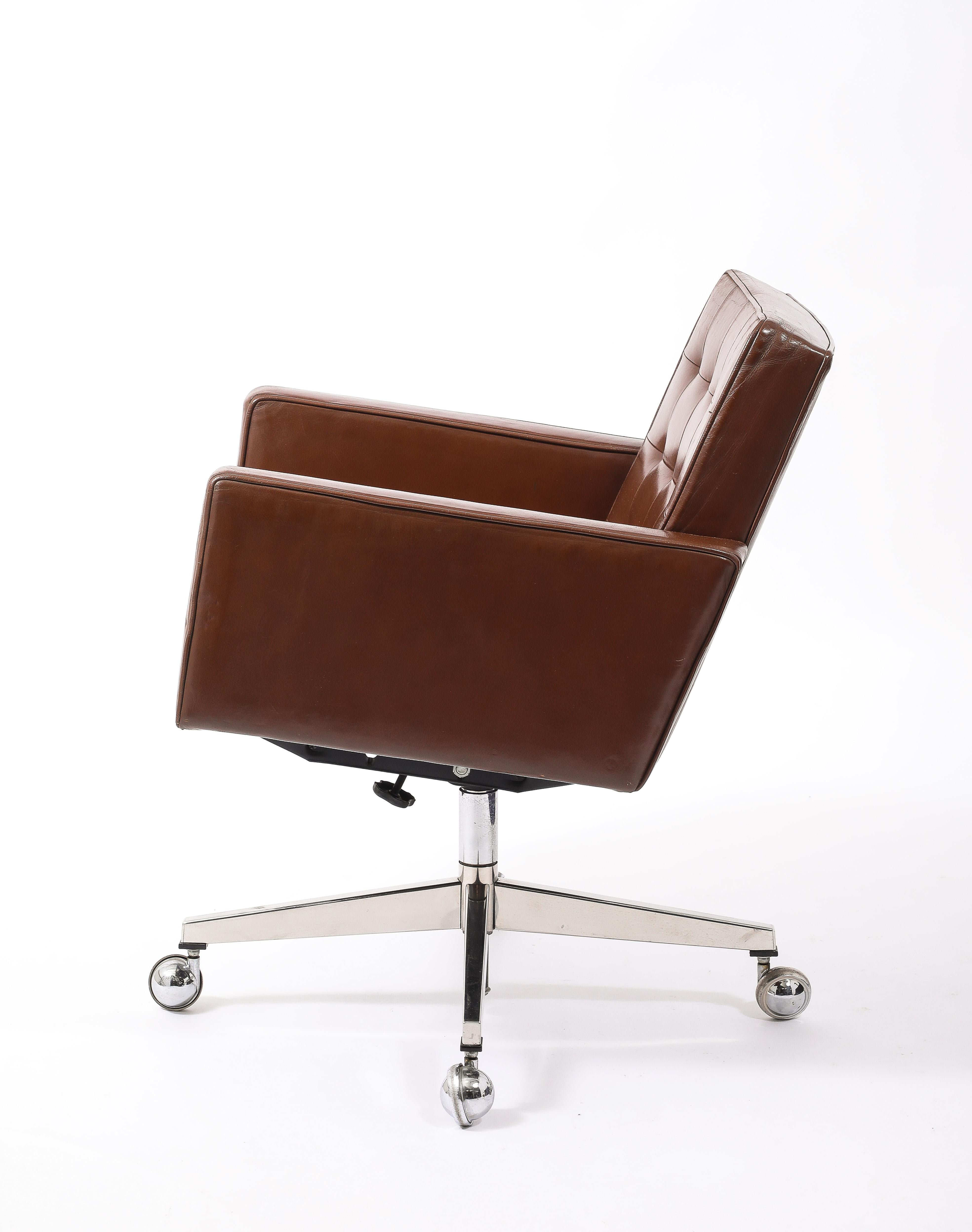 Vincent Cafiero Desk Chair, USA 1950's For Sale 3