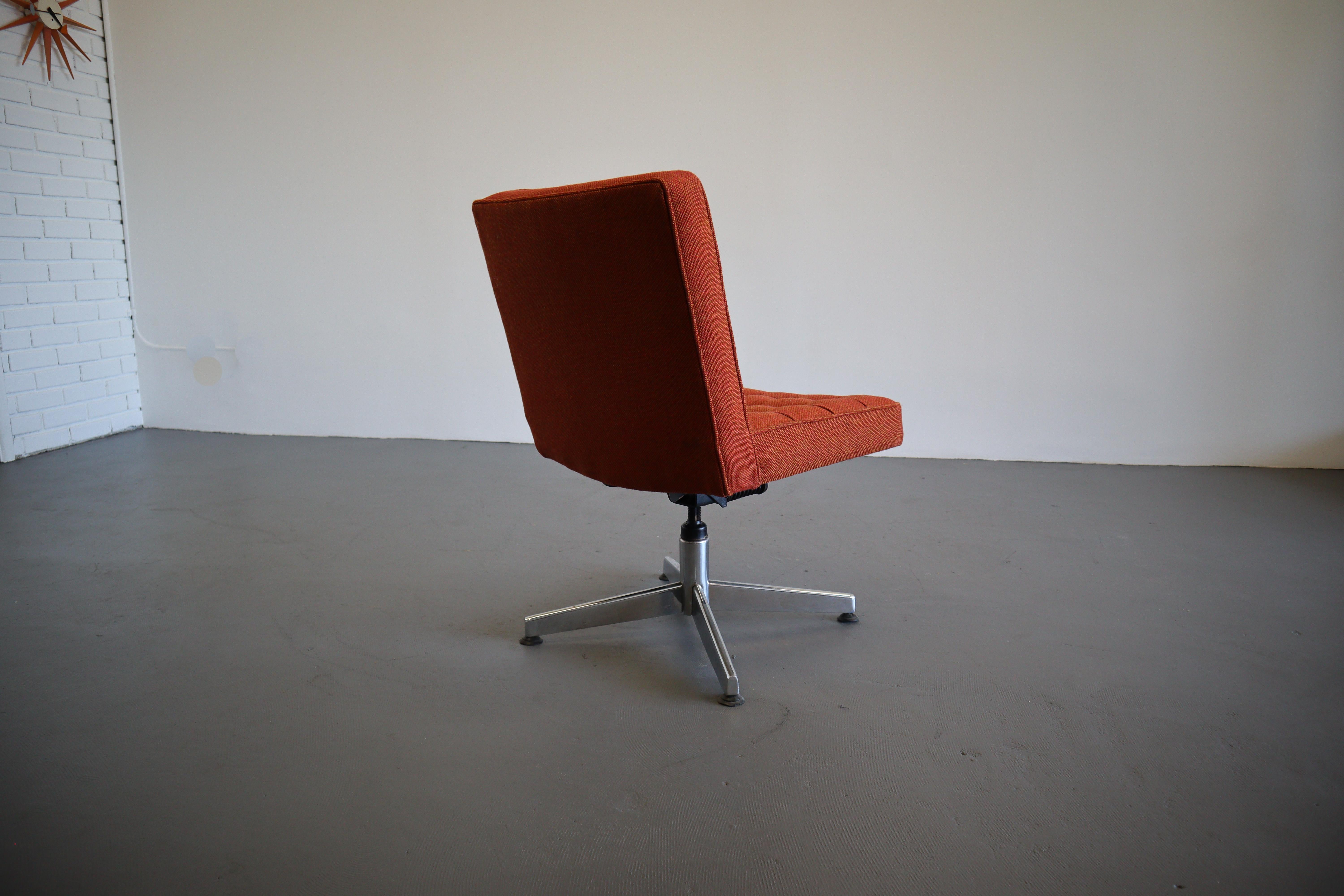 American Vincent Cafiero for Knoll Armless Desk Chair