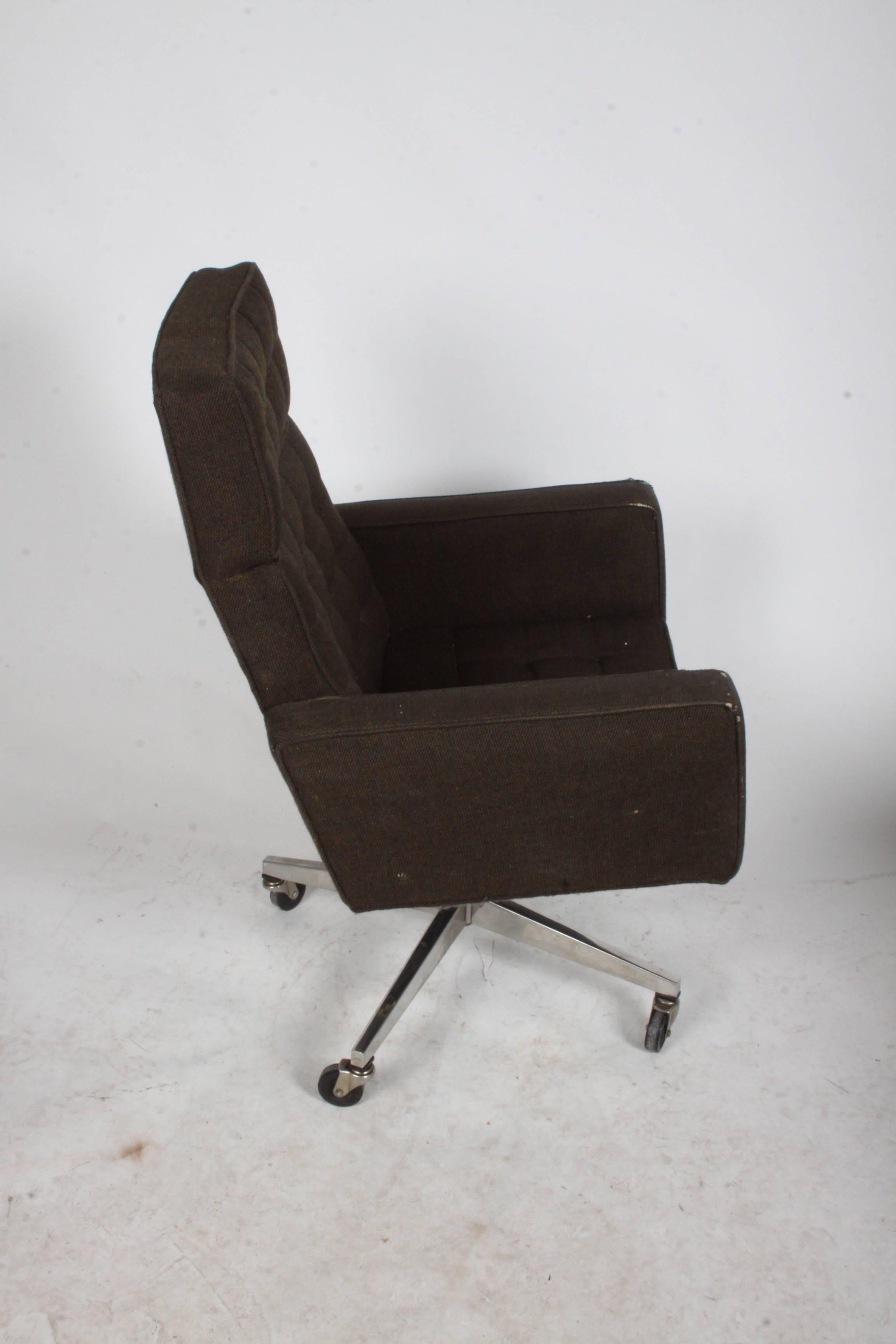 Mid-Century Modern Vincent Cafiero for Knoll Executive Office or Desk Chair