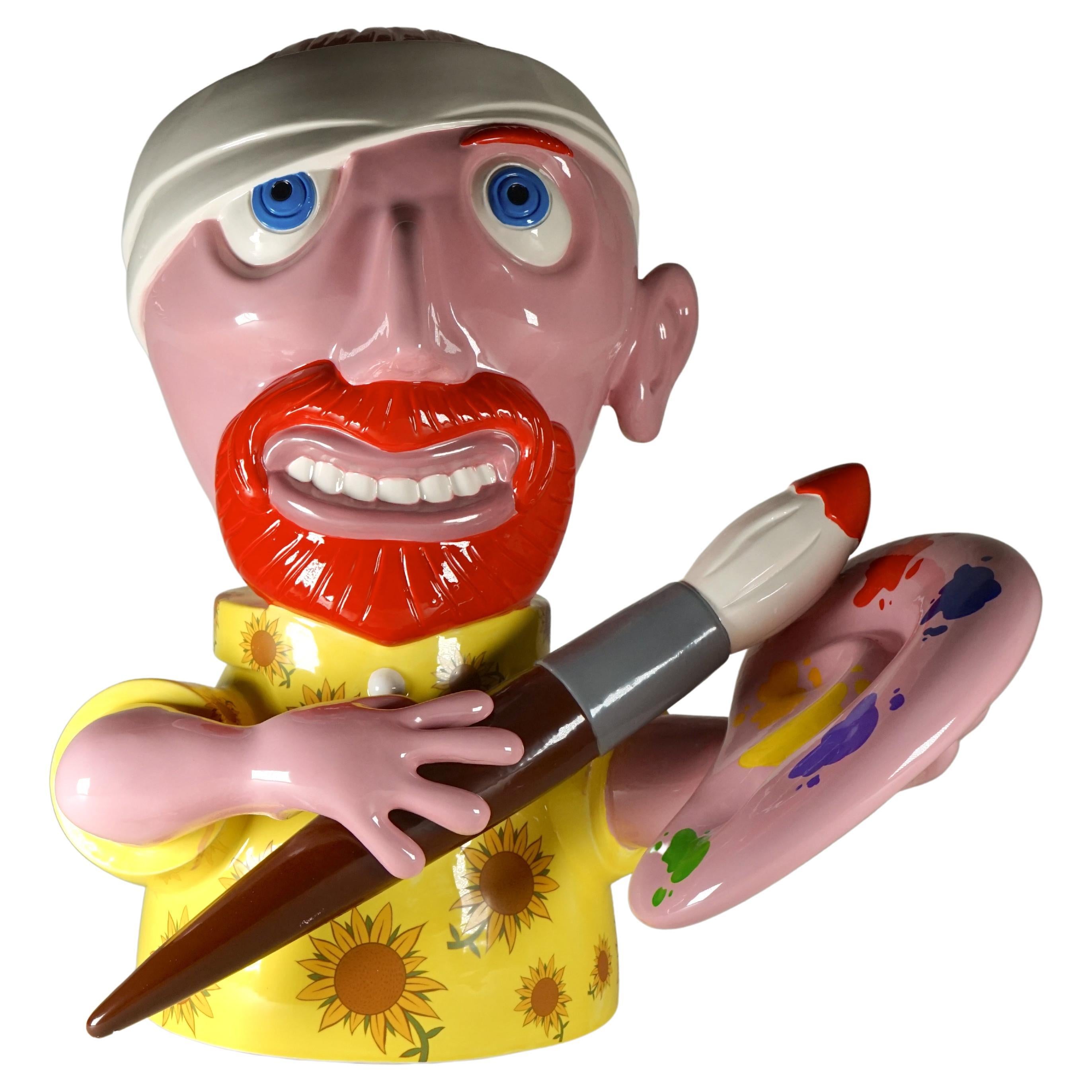 Vincent Ceramic Sculpture by Massimo Giacon for Superego Editions, Italy