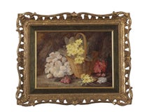 Vintage-Stillleben aus dem 19. Jahrhundert von Vincent Clare. Viktorianische Kunst.