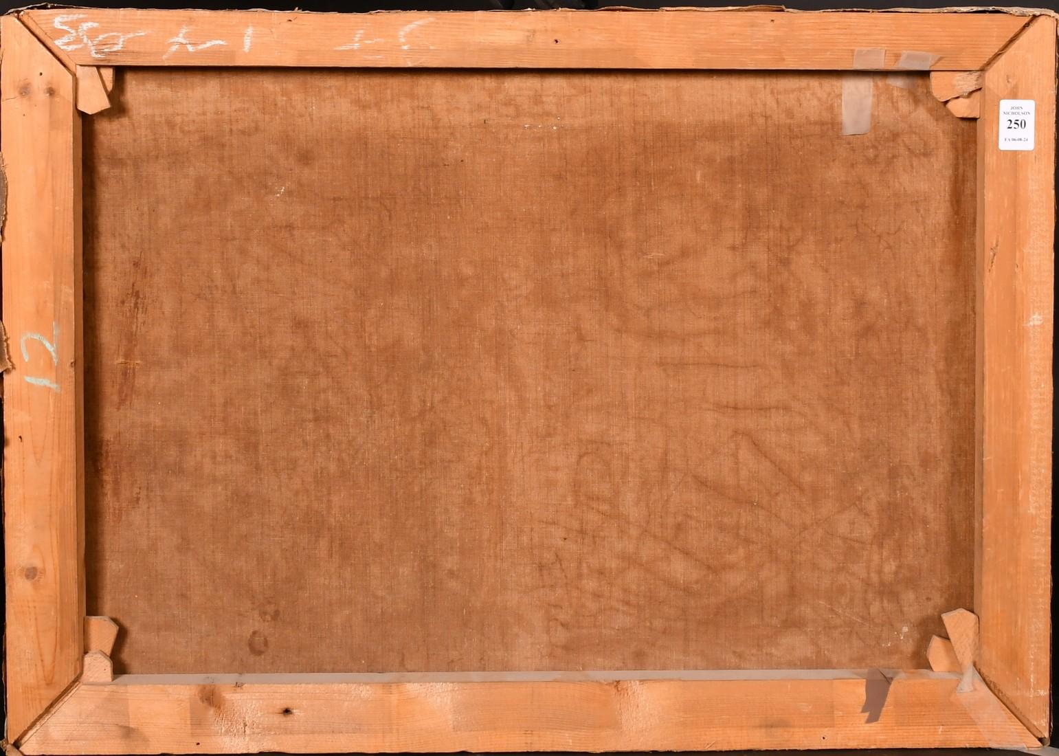 Quadro d'arte vintage di Vincent Clare - Grande composizione di frutta ad olio su tela in vendita 3