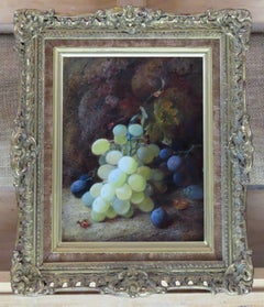 Olio originale su tela, Vincent Clare, "Uva".