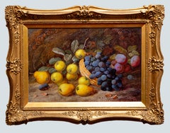 Bodegón de frutas peras uvas, Vincent Clare
