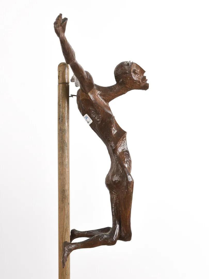 Mid-20th Century Vincent Gonzalez Crucifixion, Carved Oak Subject
 For Sale