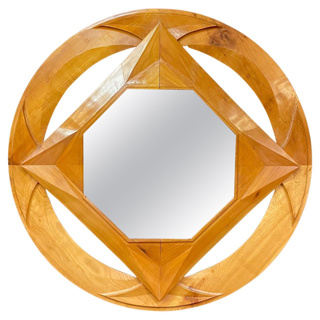 Vincent Gonzalez, Exceptional Large Mirror circa 1960 , Signed