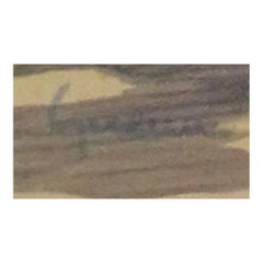 1951 poster by Guerra - Air France Paris New York - Statue of Liberty