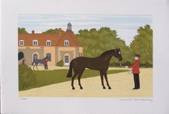 Horse : The Heel – Original Lithographie, handsigniert & Ltd /100