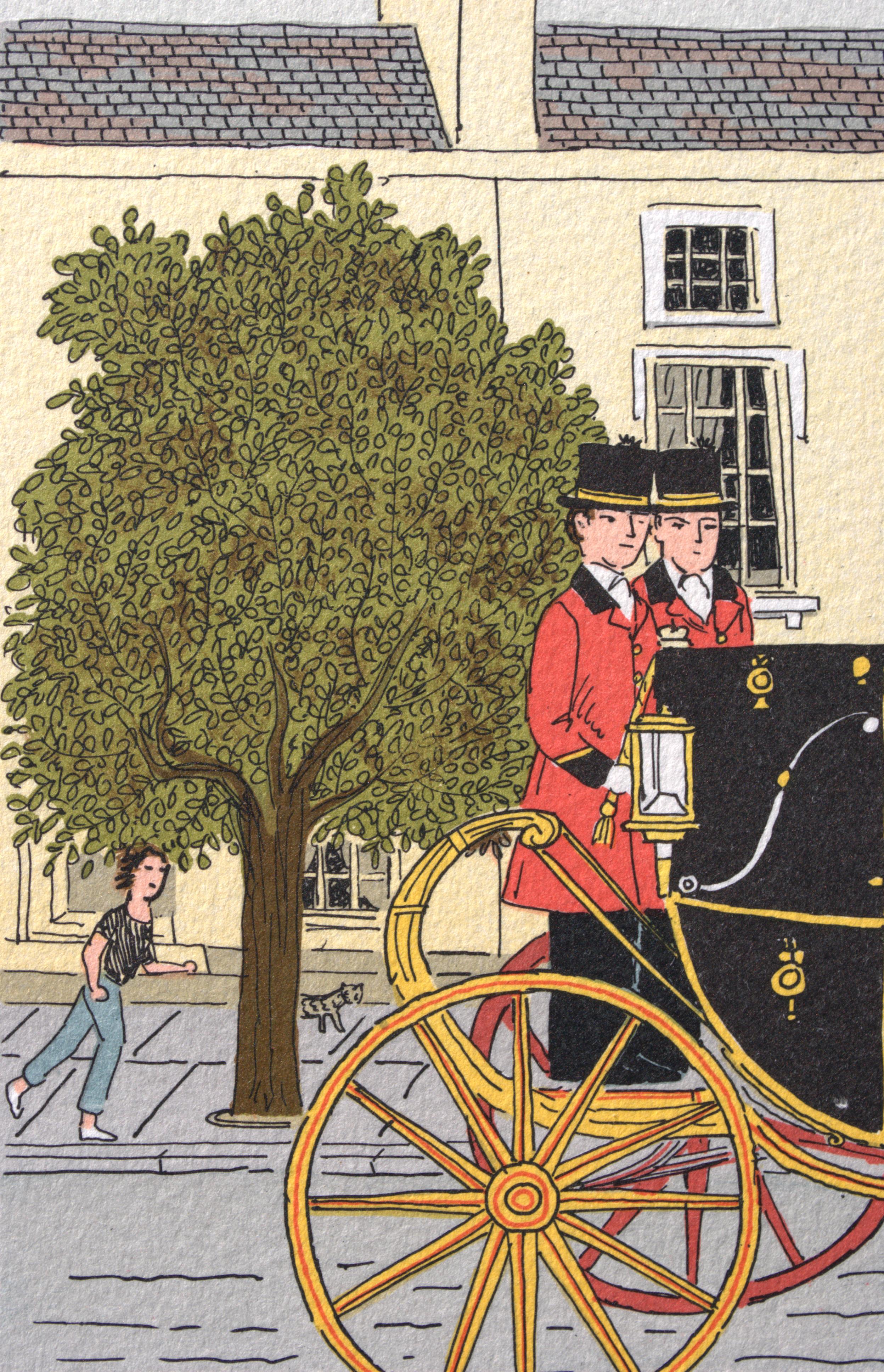 Horse : The Royal Carriage - Original Lithograph, HANDSIGNED & Ltd /100 For Sale 3