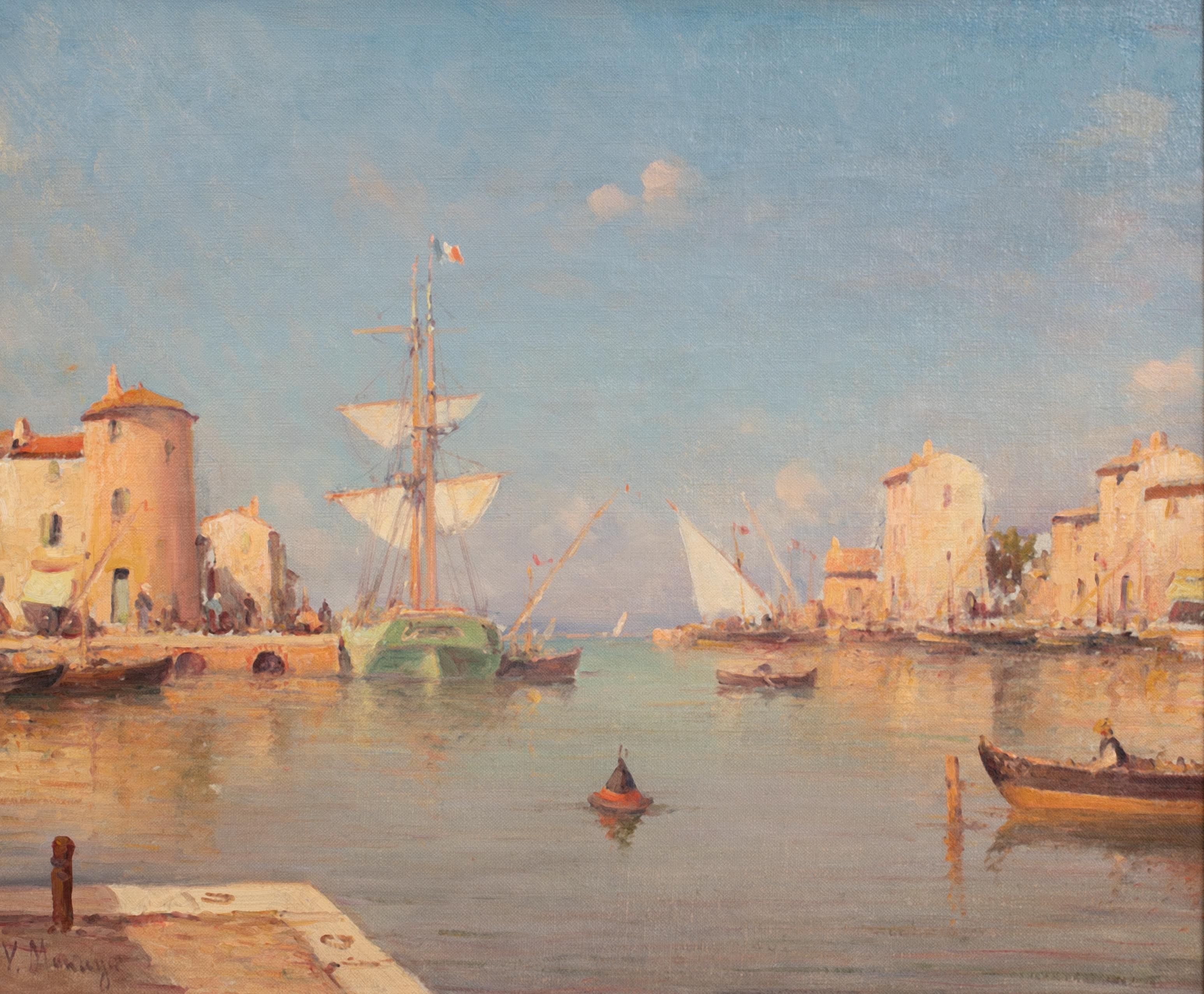 Les Martigues, circa 1900

Vincent MANAGO (1880-1936) to $18,000

Large circa 1900 French harbour view of Les Martigues, oil on canvas by Vincent Manago. Excellent quality and condition view at Les Martigues, Marseille in summer. Signed and