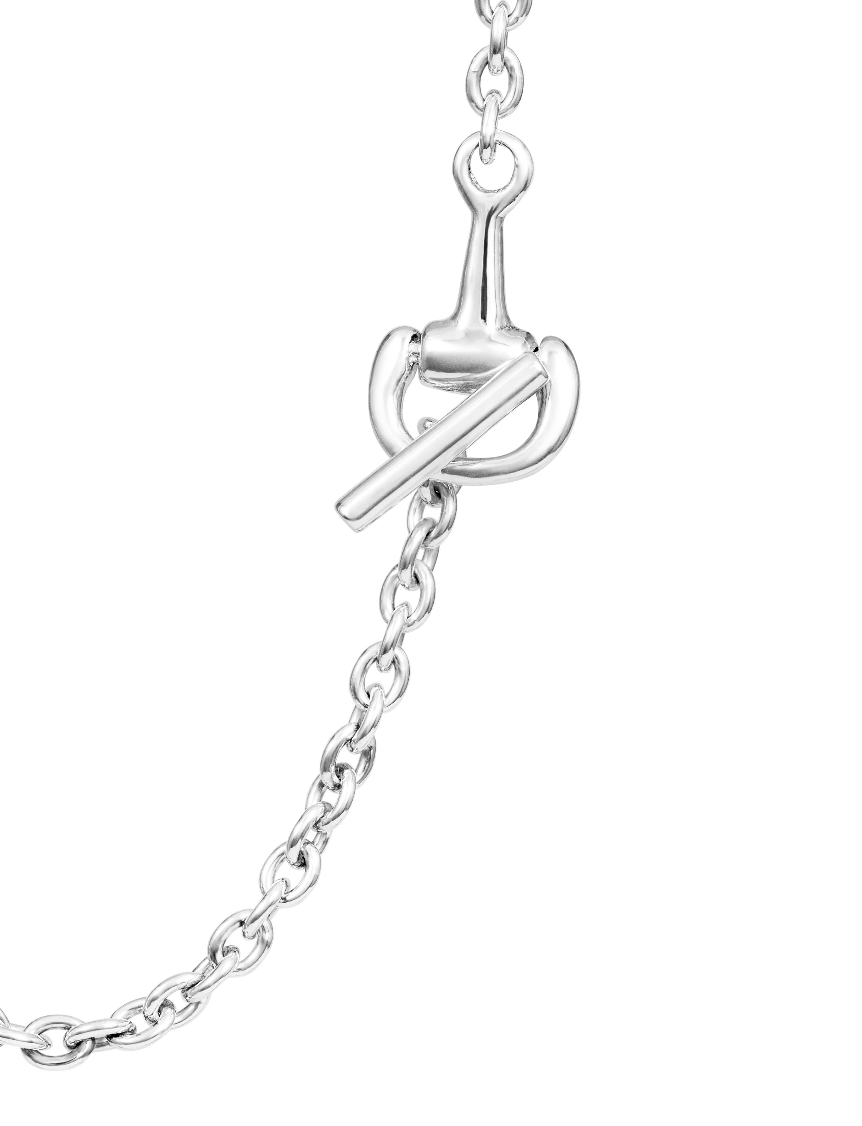 sterling silver chain link necklace