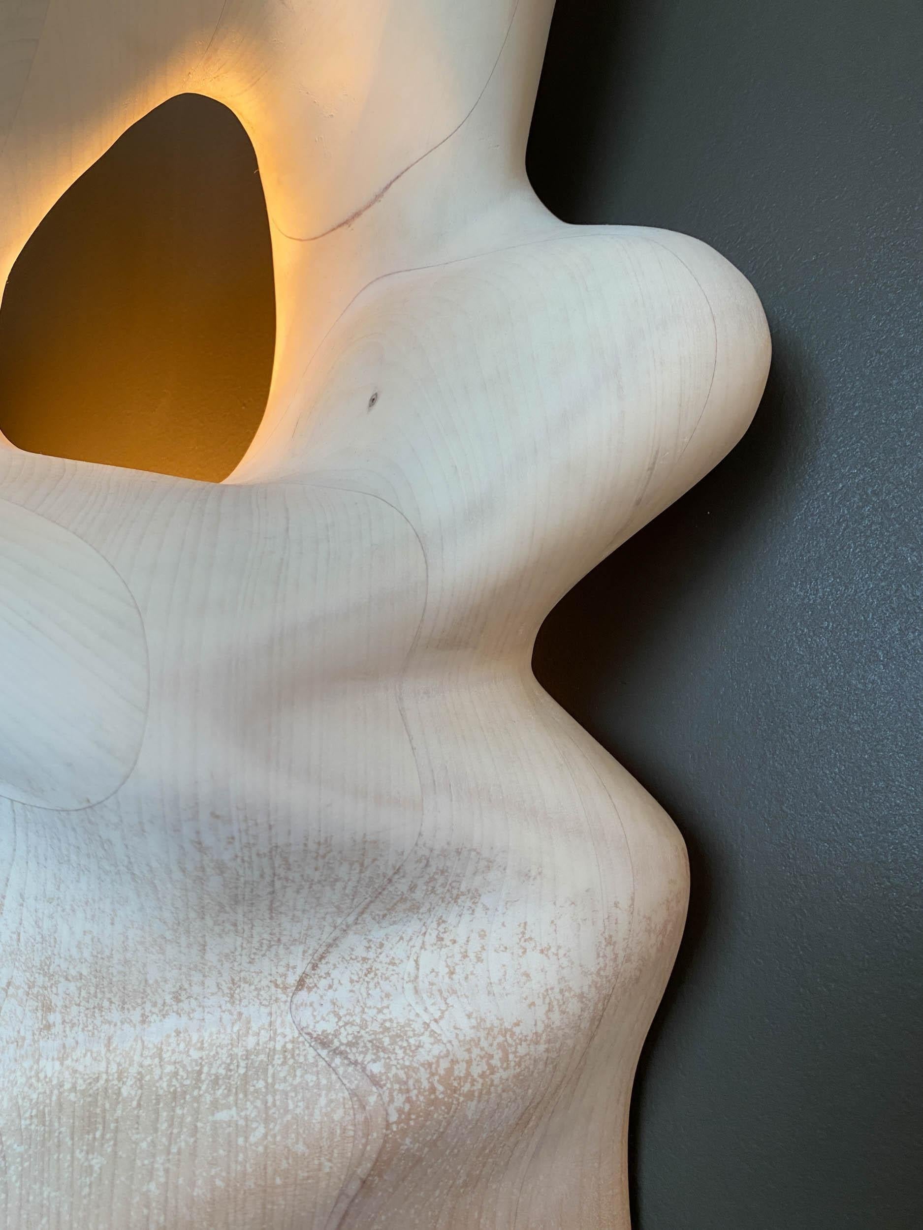 Blanchi Sculptures lumineuses « Two to Dance » de Vincent Pocsik, 2021 en vente