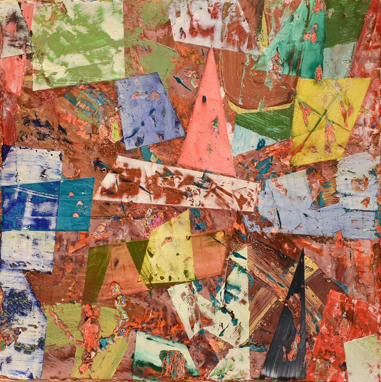 Vincent Pomilio Big Little 118 (MultiColored Layered Abstract