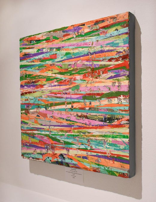 Vincent Pomilio 44 Horizon Lines Modern Colorful Abstract