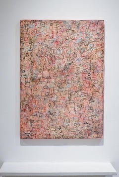 Drawing Conclusions (Abstract Expressionist Painting in the Style of Cy Twombly)