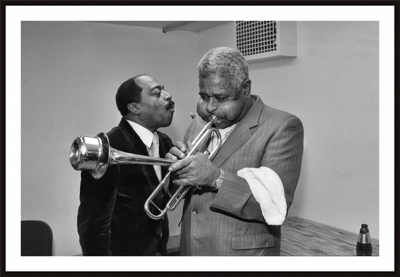 Dizzy Gillespie & Roy Haynes, Washington, DC - Photograph by Vincent Ricardel