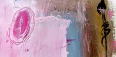 Tableau de jeu n° 1 - Peinture à l'huile abstraite contemporaine originale