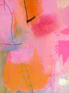 Tableau de jeu n° 2 - Peinture à l'huile abstraite contemporaine originale
