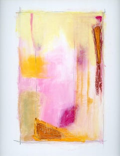 Gioca a disegnare #9 Pittura a olio astratta contemporanea originale