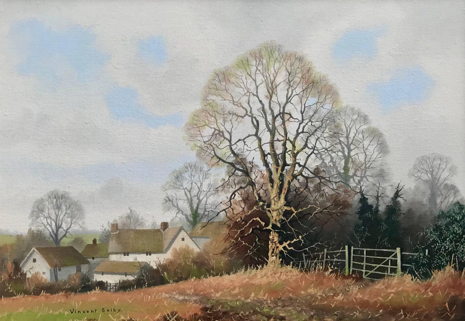 Vincent Selby Traditional English, Traditional Landscape Art