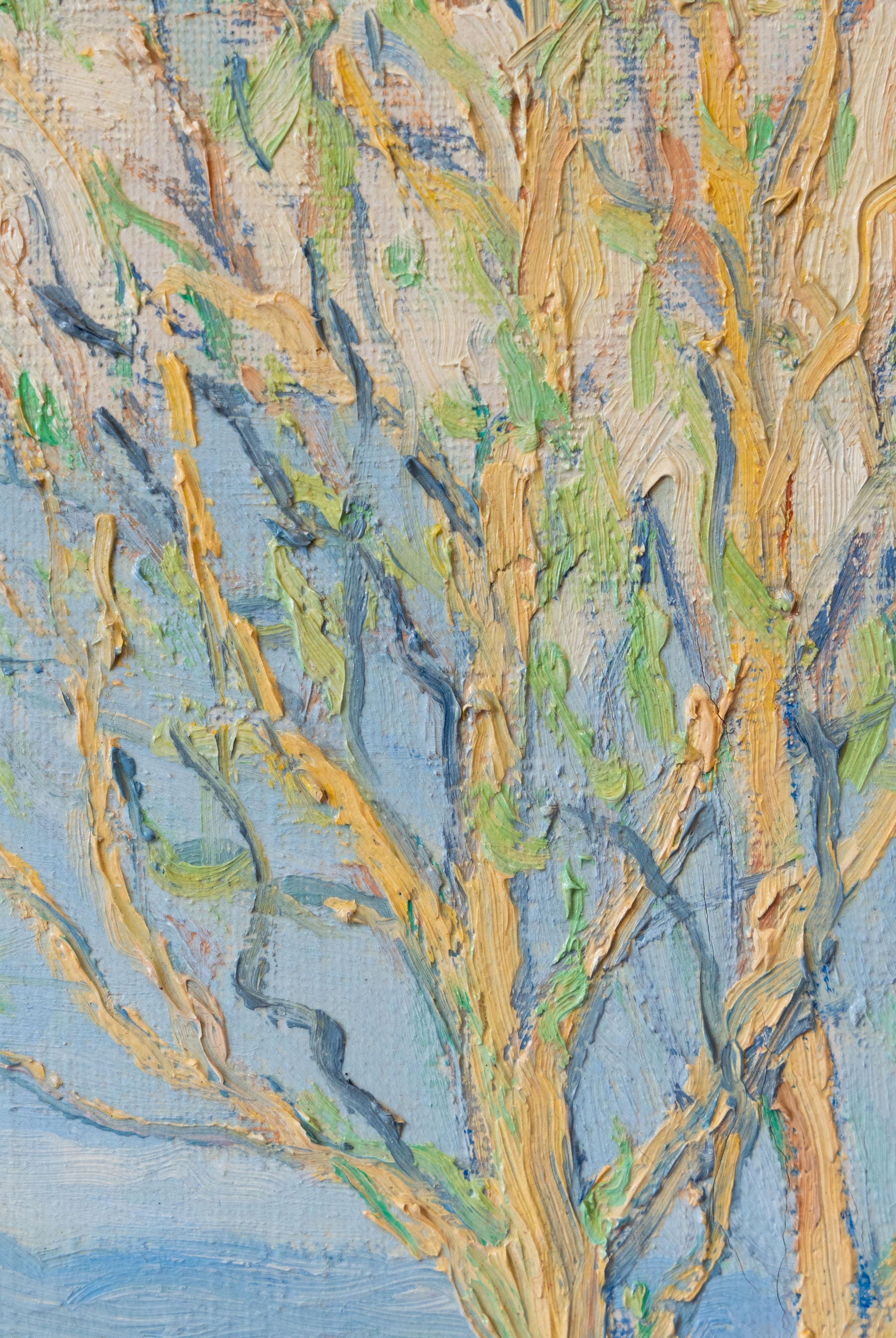 Landscape with Blossom and Distant Hills, Vincent Southward (1911–1981), British For Sale 4