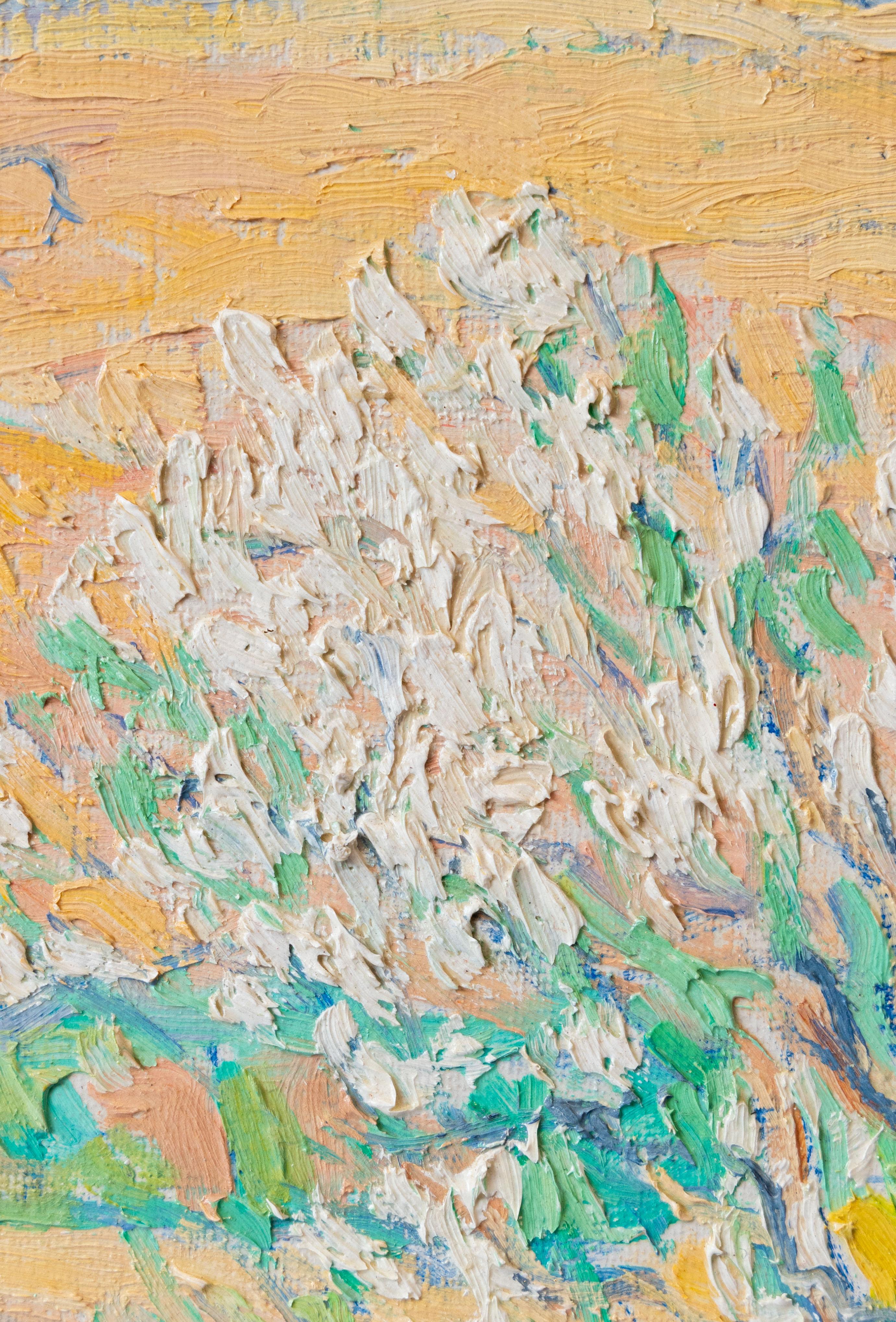 Landscape with Blossom and Distant Hills, Vincent Southward (1911–1981), British For Sale 5